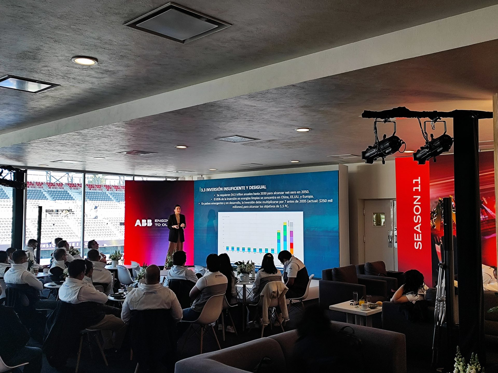 Una experiencia internacional de alto nivel: ABB Race Suite en Fórmula E CDMX